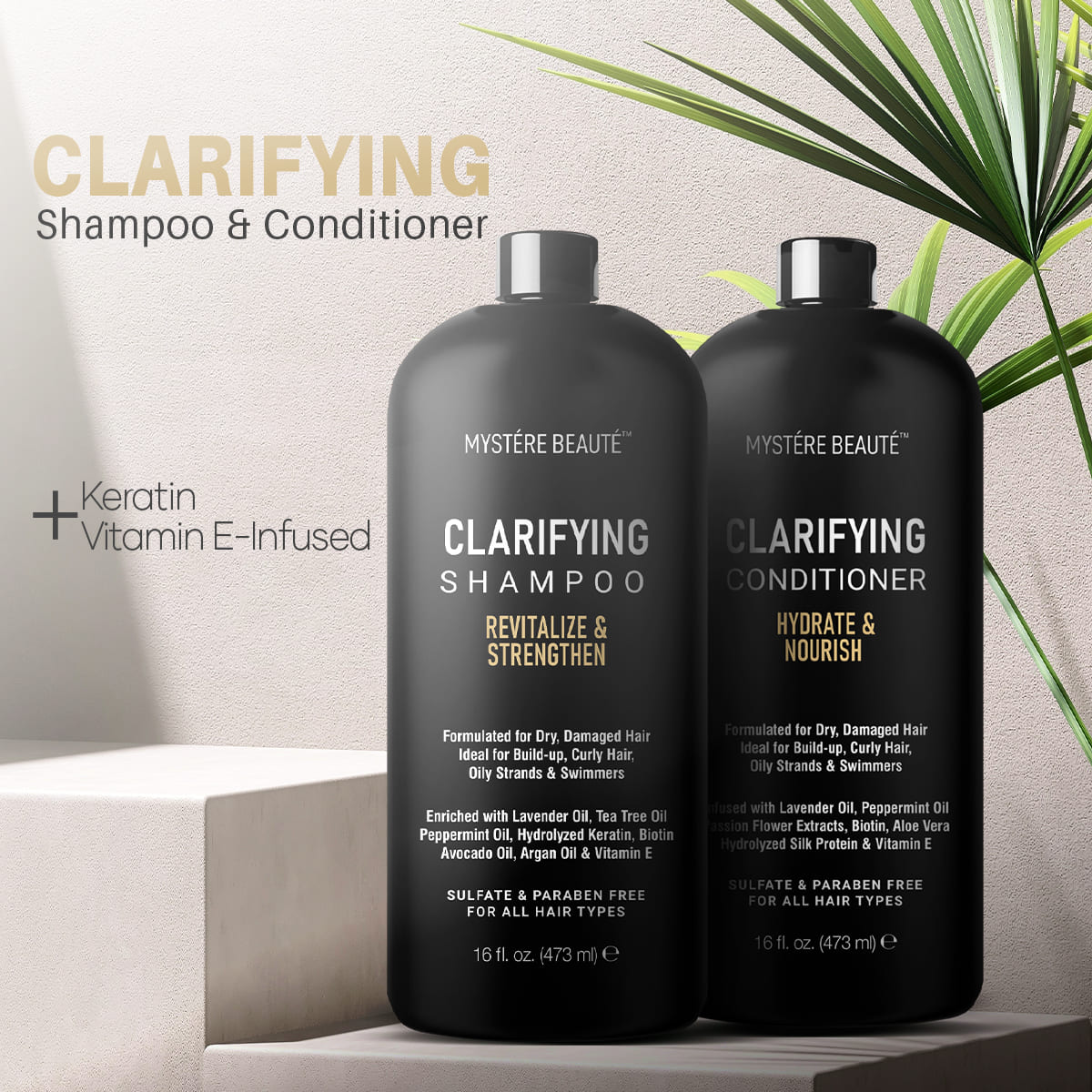 Clarifying Shampoo and Conditioner Set