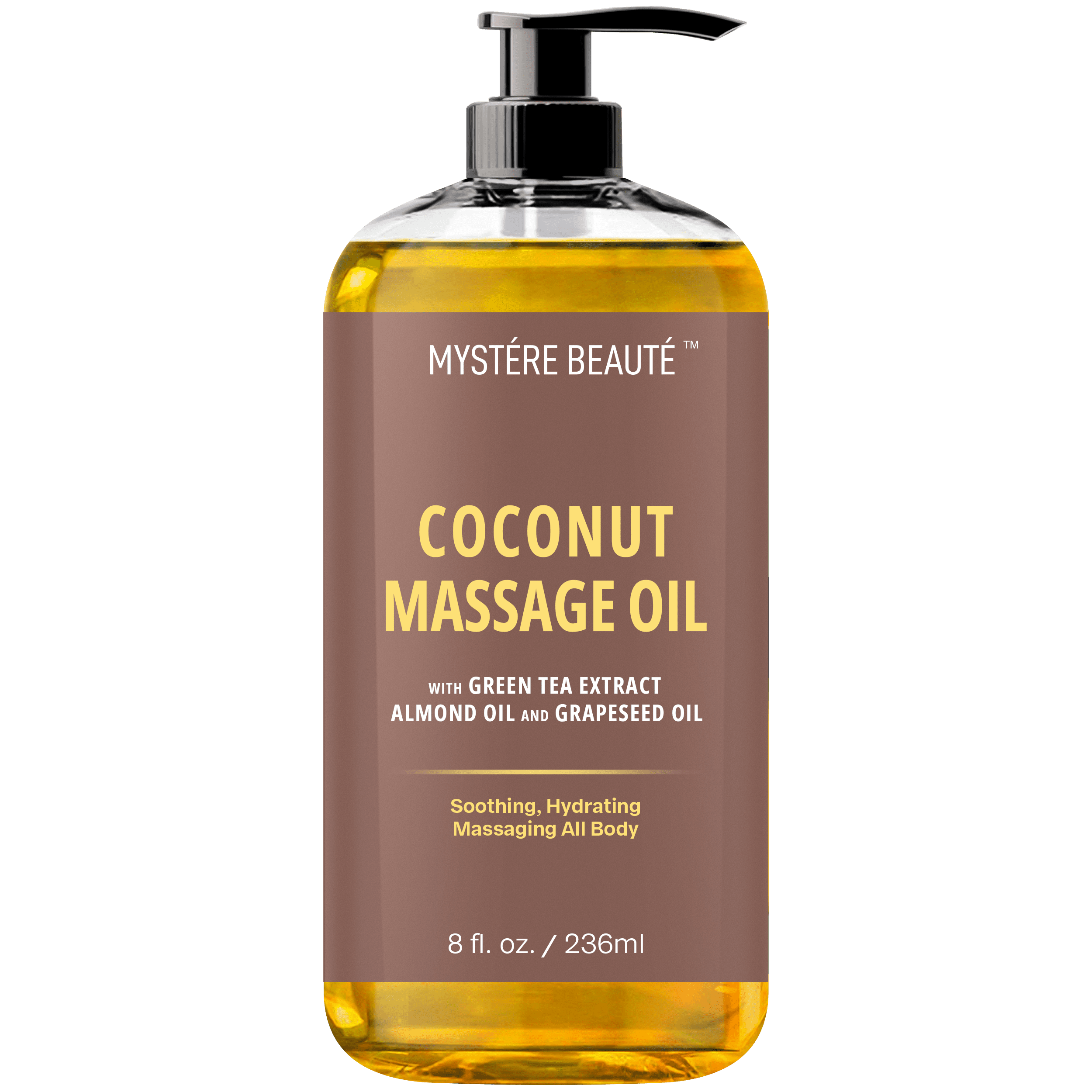 Coconut Massage Oil mysterebeaute
