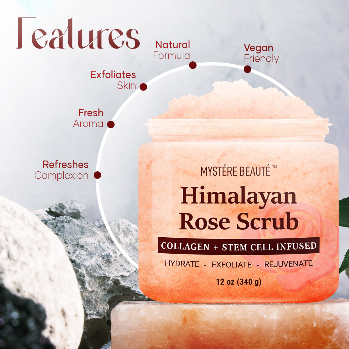 Himalayan Rose Body Scrub