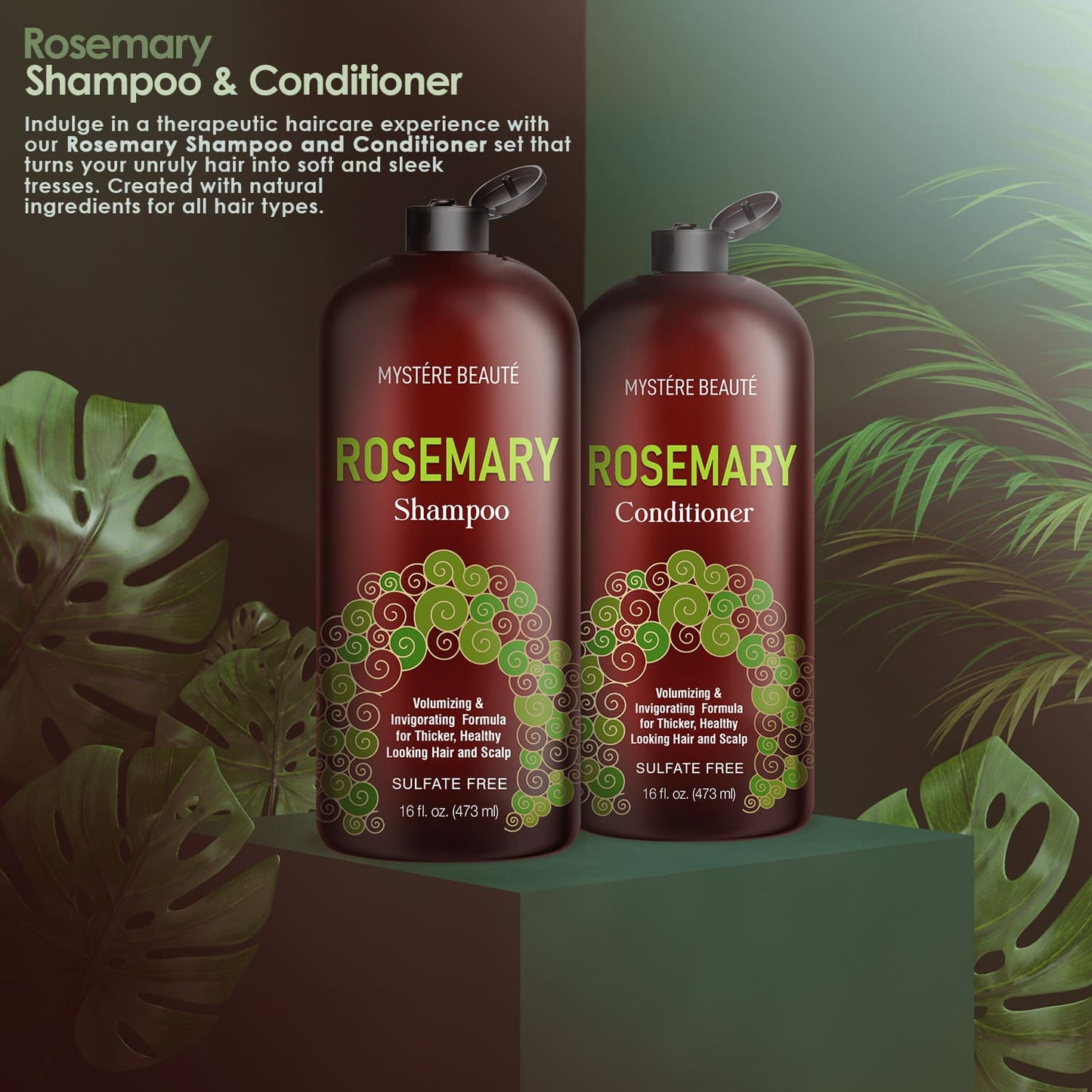 Rosemary Shampoo and Conditioner Set