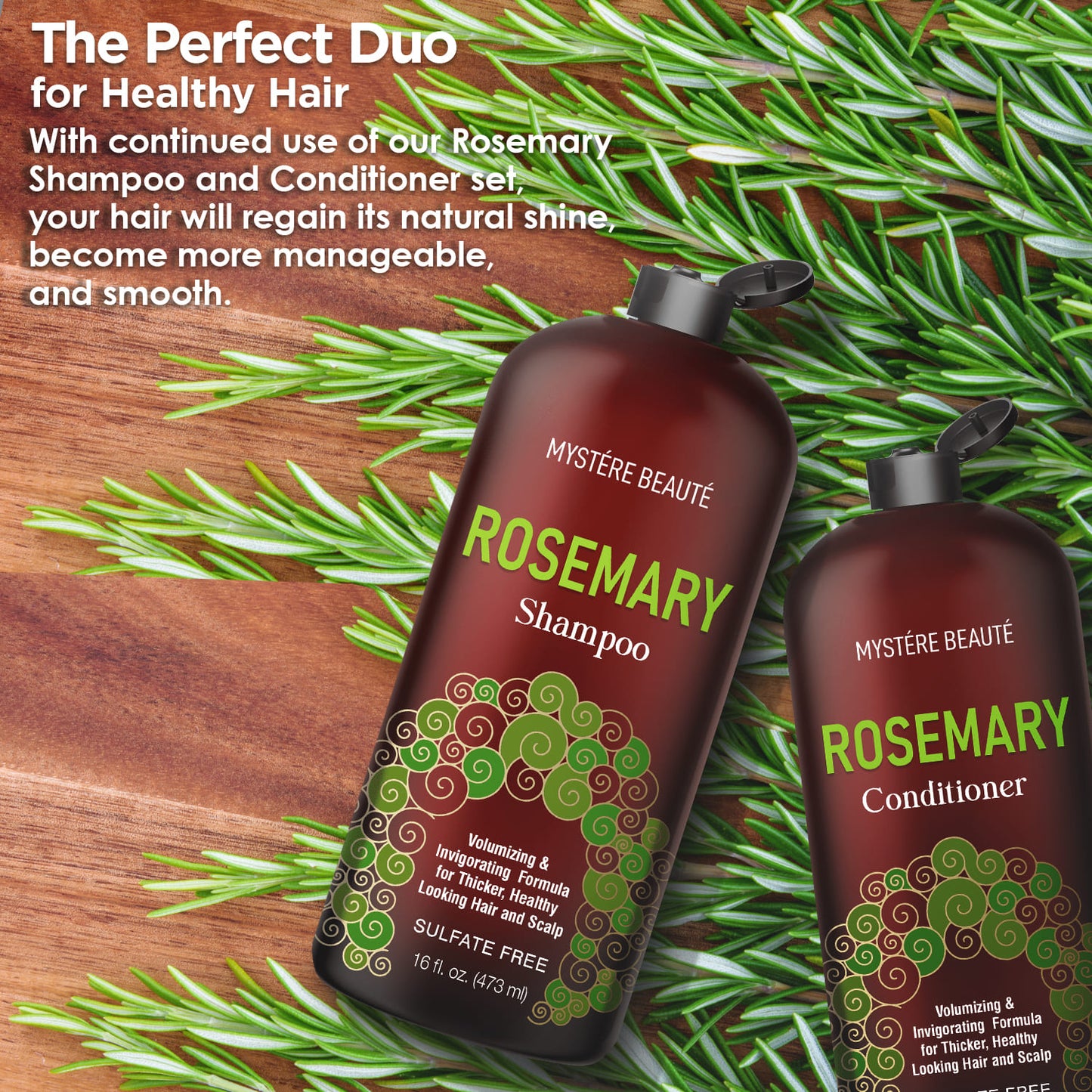 Rosemary Shampoo and Conditioner Set