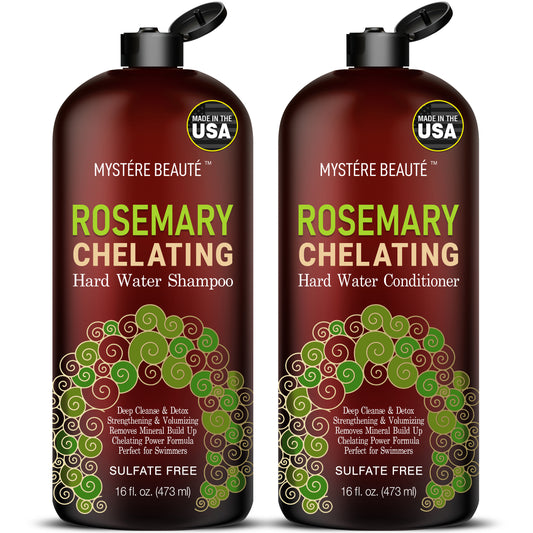 Rosemary Chelating Shampoo and Conditioner Set