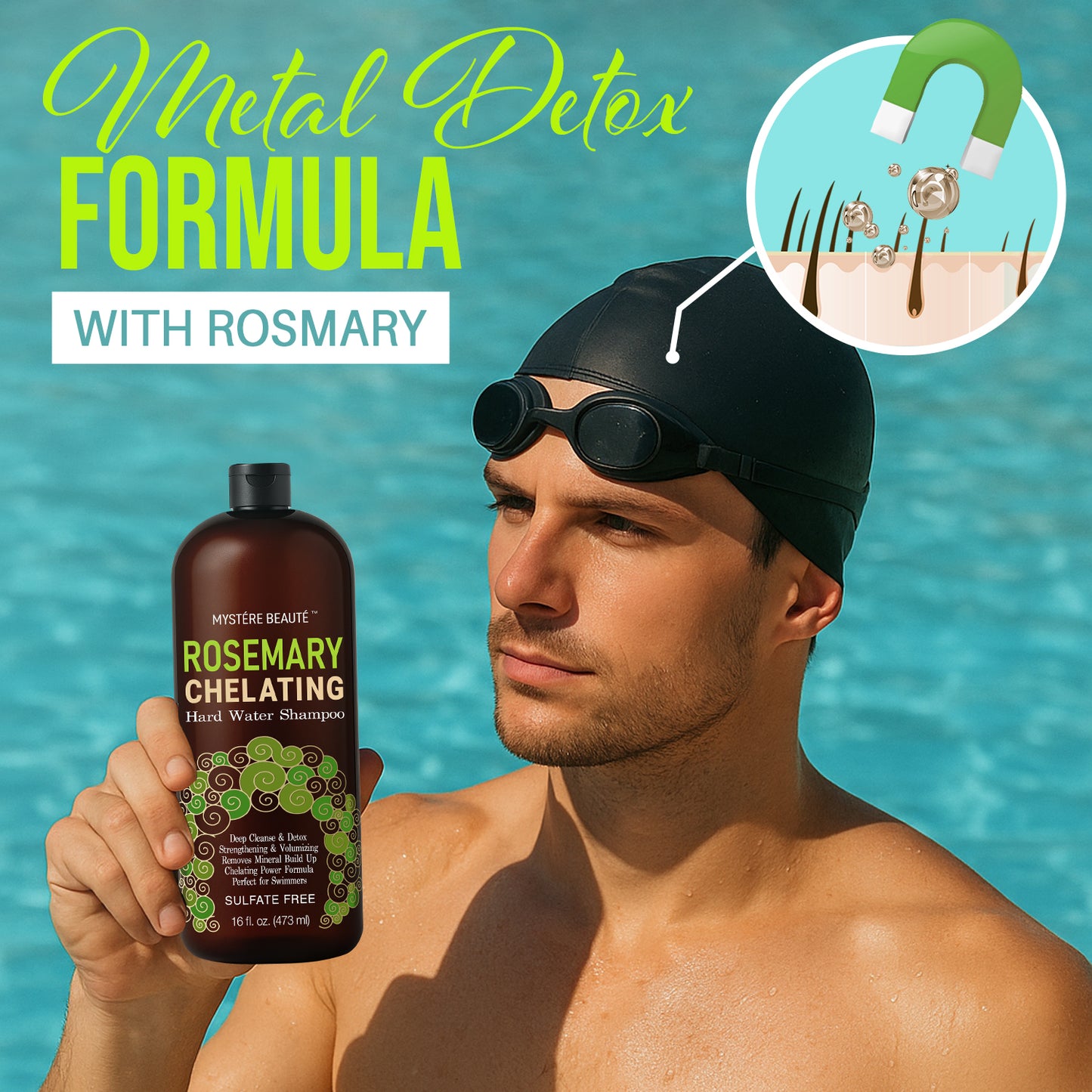 Rosemary Chelating Shampoo and Conditioner Set